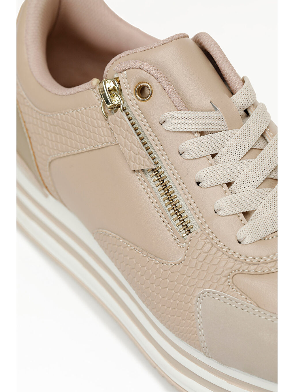 ANNA W 5PR Bej Kadın Sneaker-6
