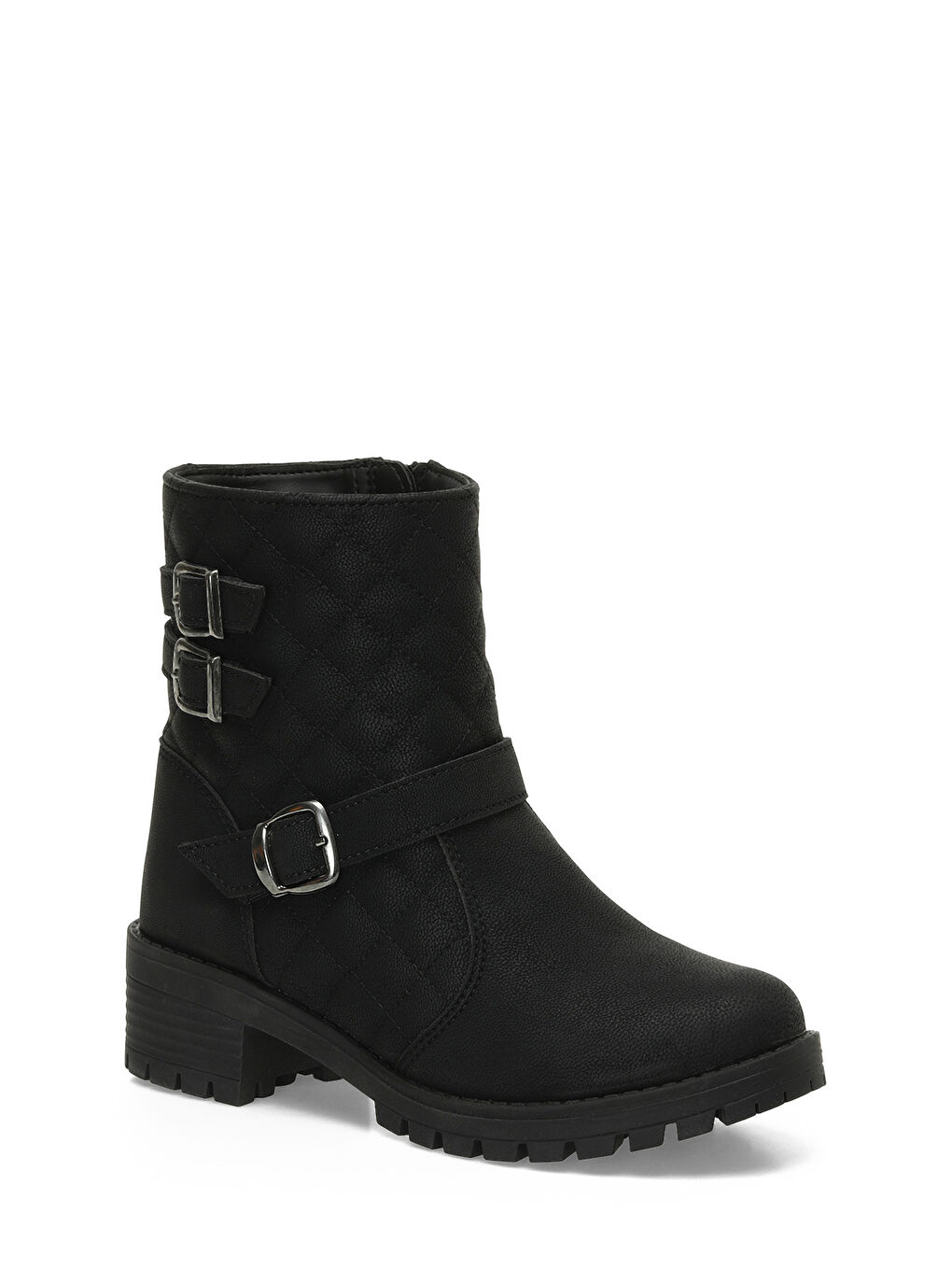 NAOMI HI 4PR Siyah Kadın Biker Bot-1