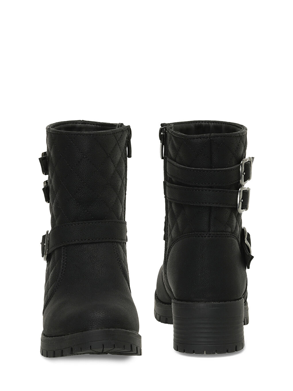 NAOMI HI 4PR Siyah Kadın Biker Bot-4