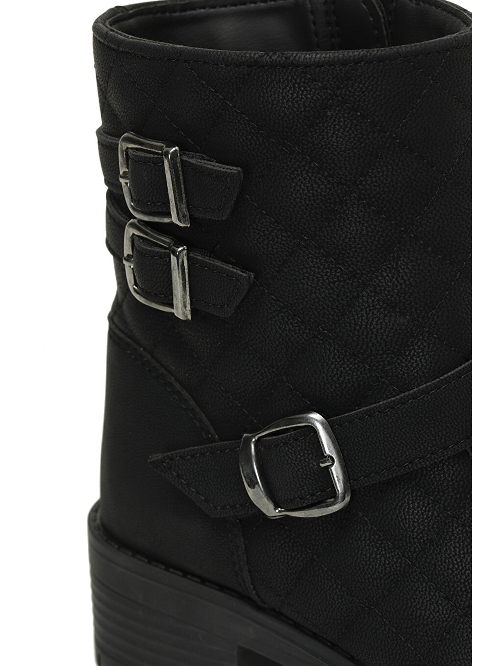 NAOMI HI 4PR Siyah Kadın Biker Bot-6