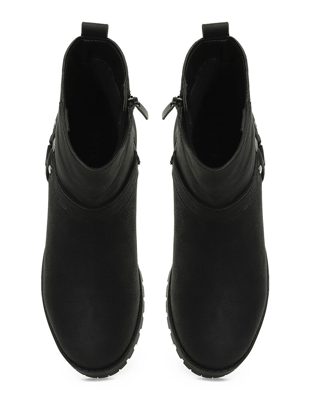 TRX24K-624 4PR Siyah Kadın Biker Bot-3