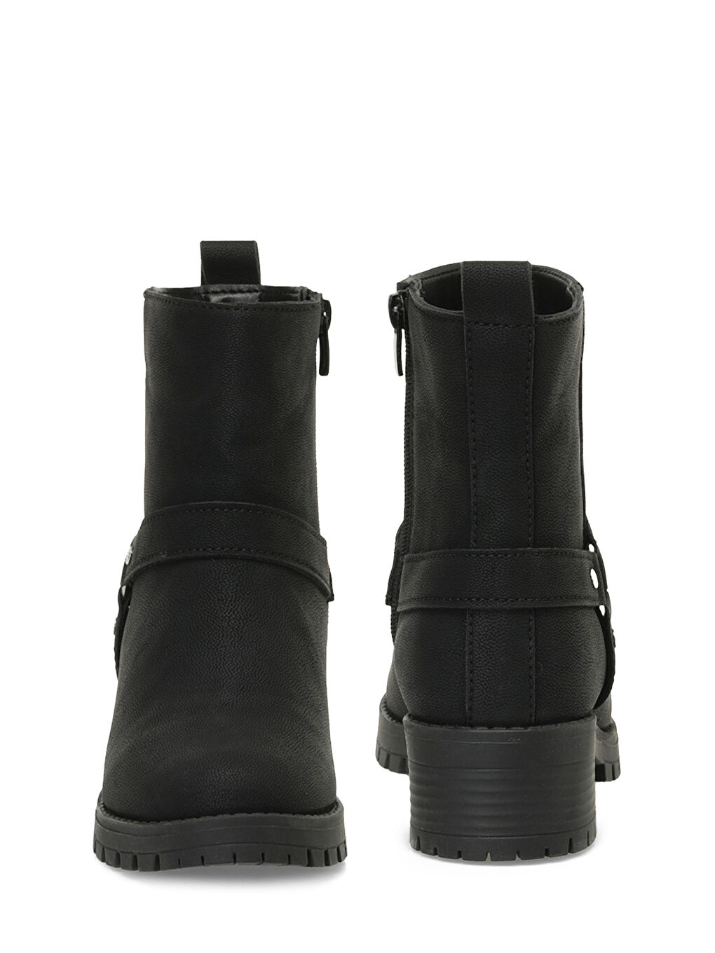 TRX24K-624 4PR Siyah Kadın Biker Bot-4