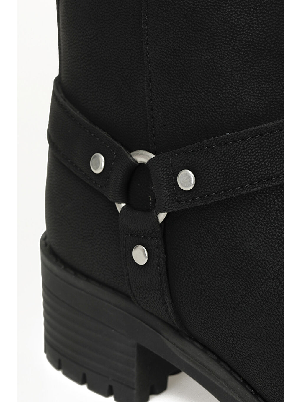 TRX24K-624 4PR Siyah Kadın Biker Bot-6