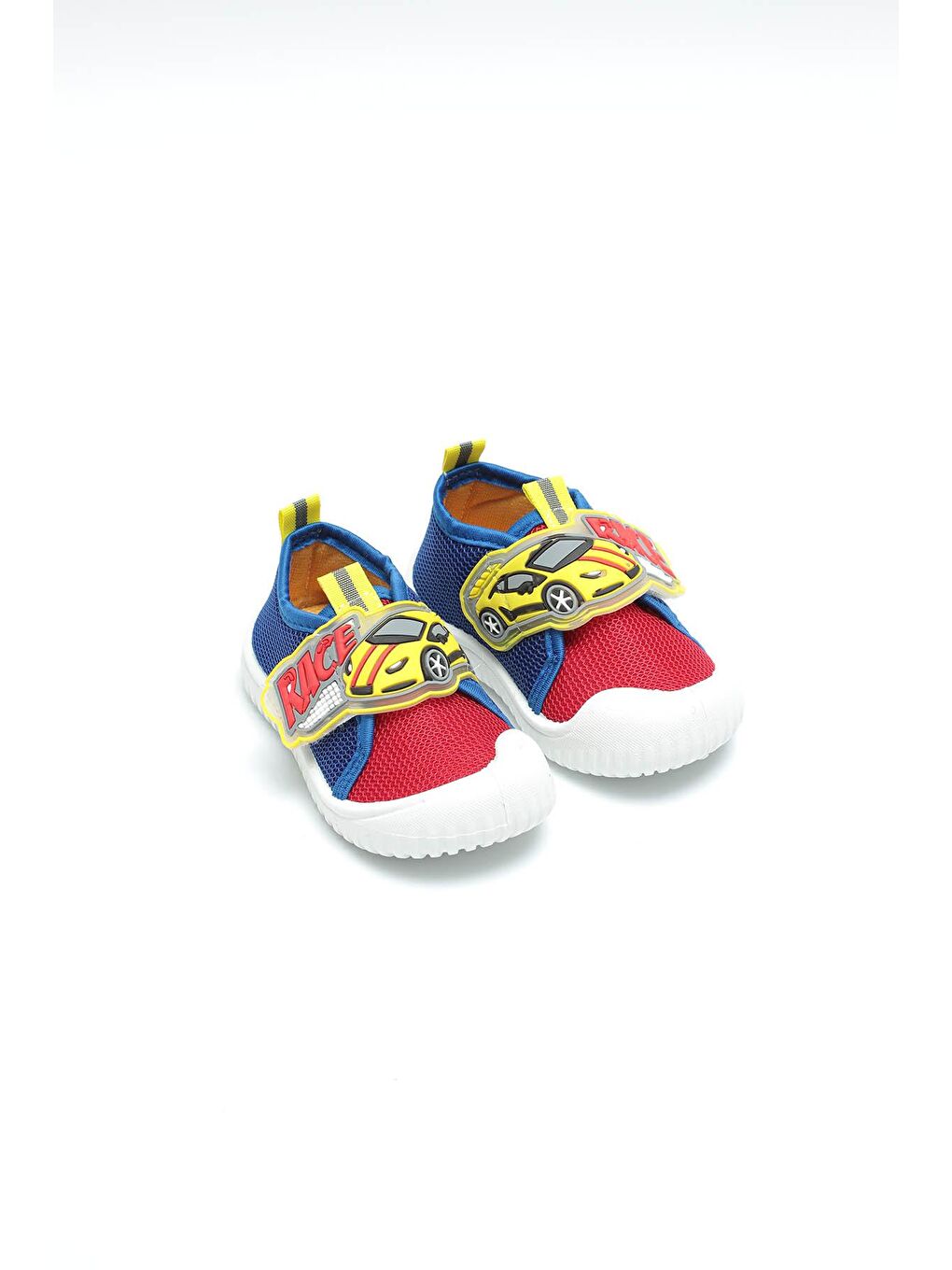 Kırmızı Yazlık Keten Bebe Erkek Ayakkabı-2