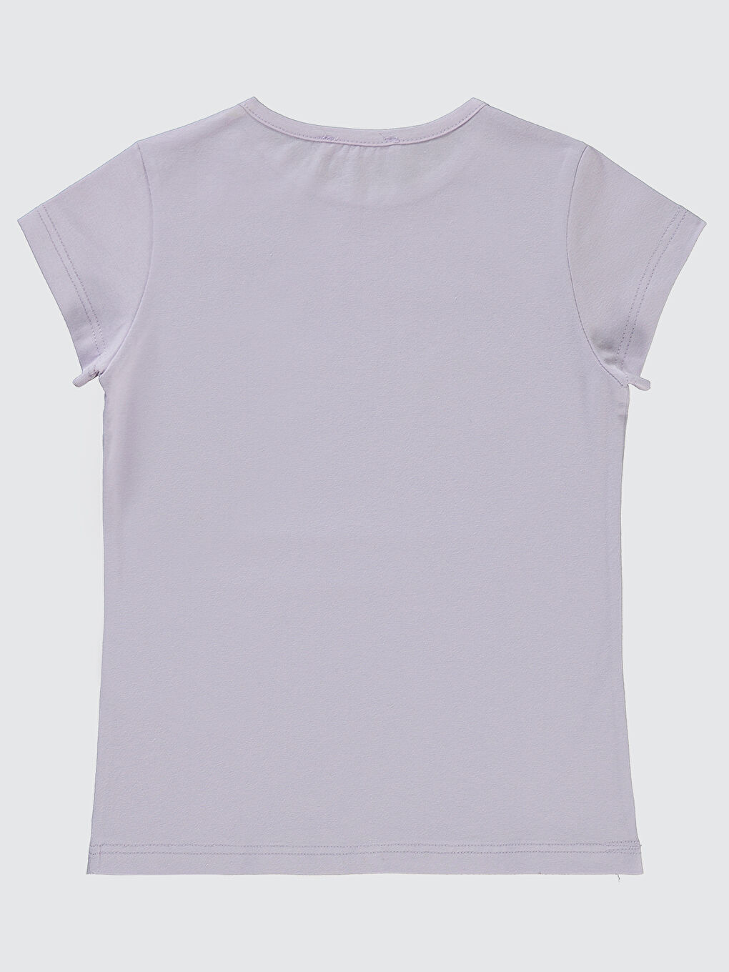 Mor Girls Kız Çocuk Tişört 6-9 Yaş Nazik Lavanta-1