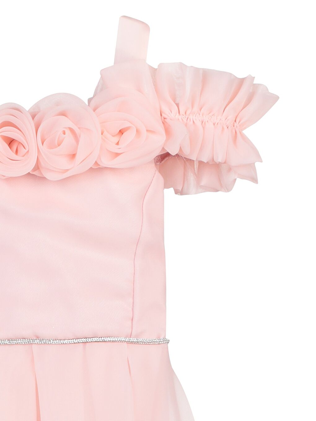 Pembe Girls 6-14 Yaş Abiye - Pudra 14-15 Yaş-2