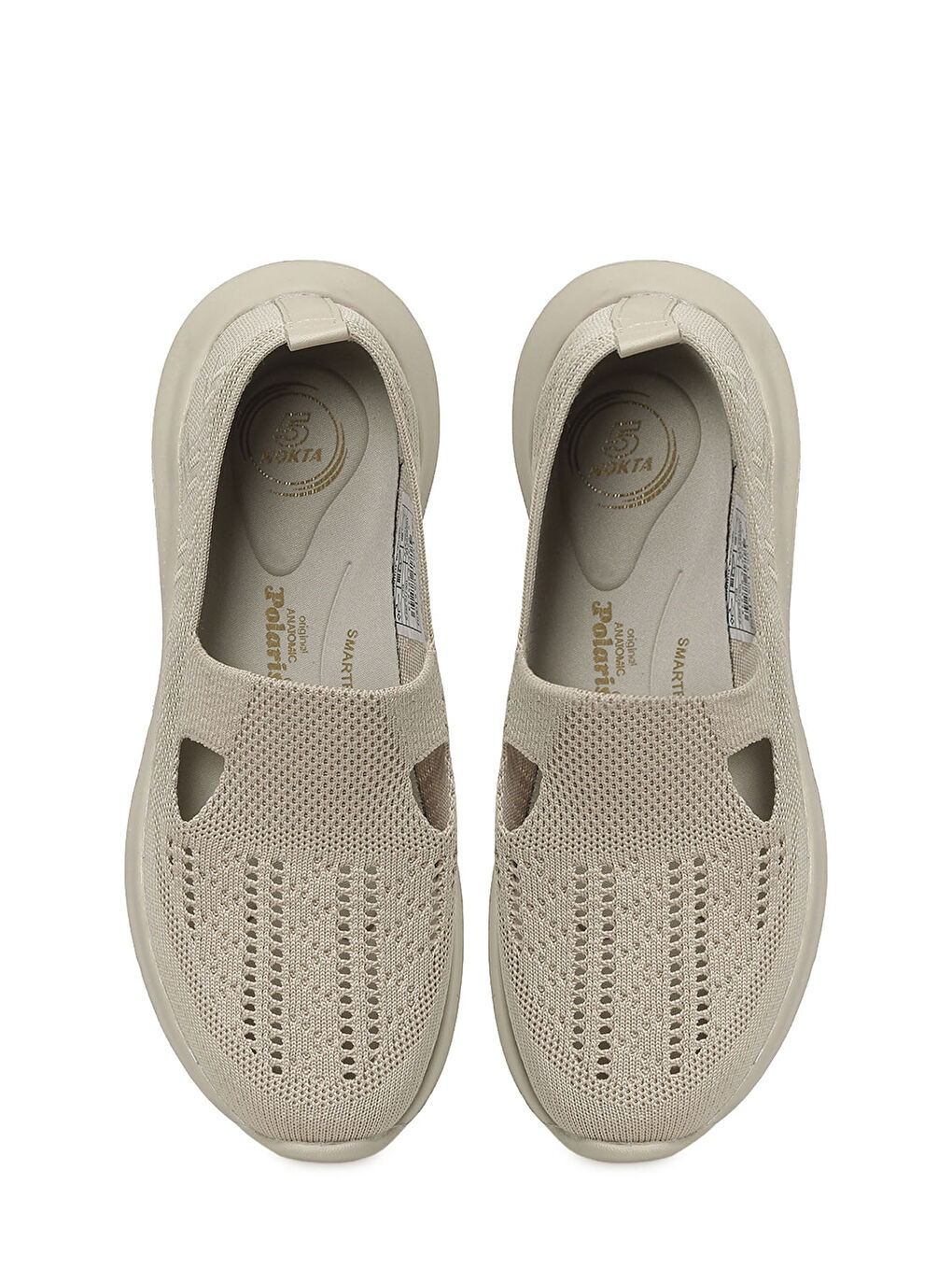 105778.Z6FX Bej Kadın Comfort Ayakkabı-3