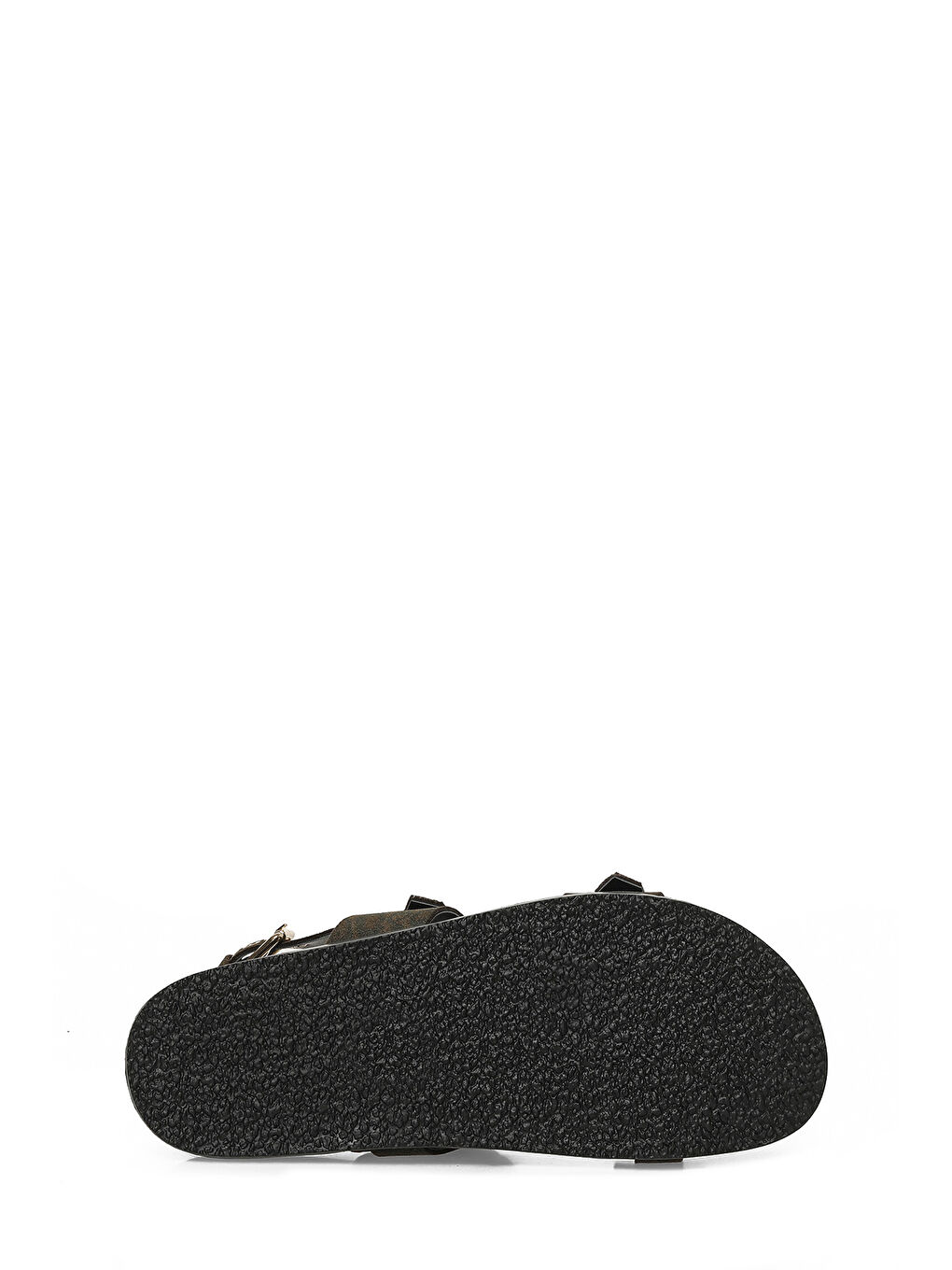 Kahverengi 26S-305 6FX Leopar Kadın Düz Sandalet-5