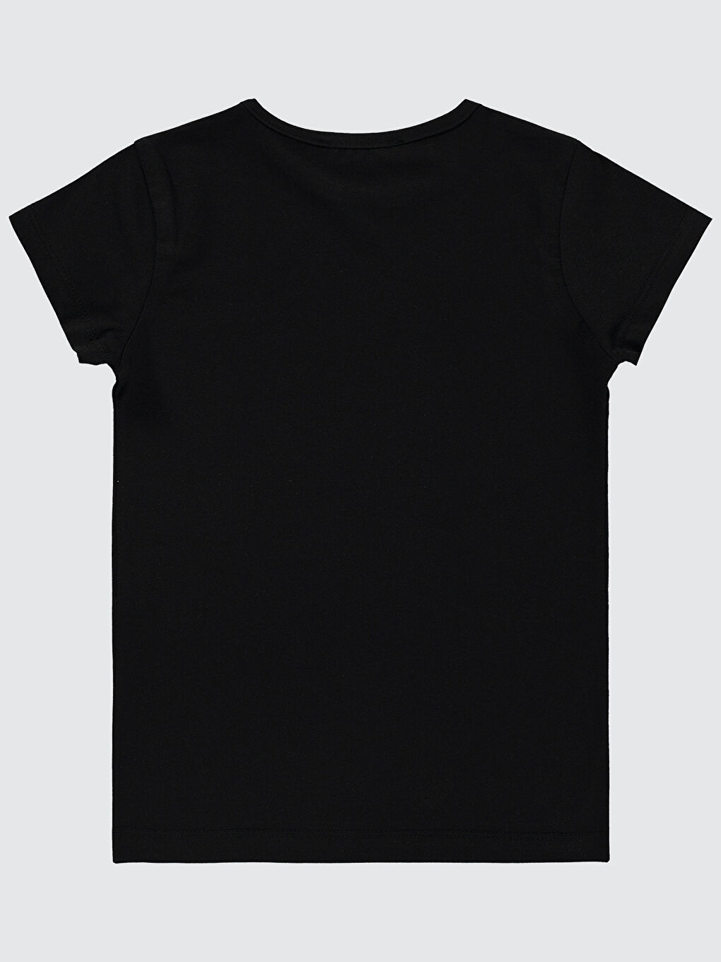 Girls Kız Çocuk Tişört 6-9 Yaş Siyah-1