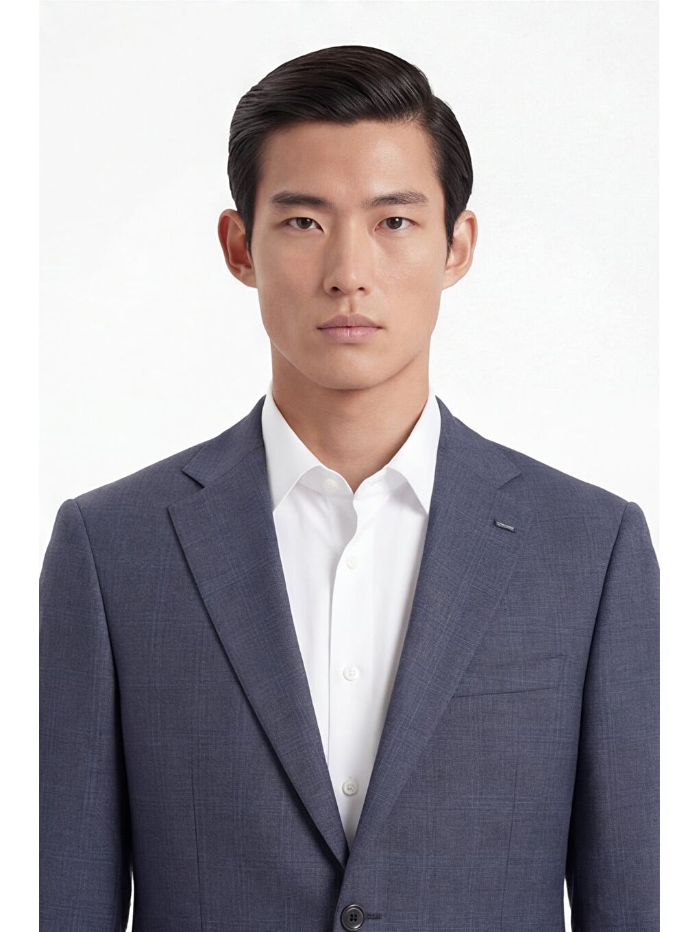 Giotelli Erkek Antrasit Dar Kesim Slim Fit Yünlü Dokuma Normal Bel 4 Drop Takım Elbise-1