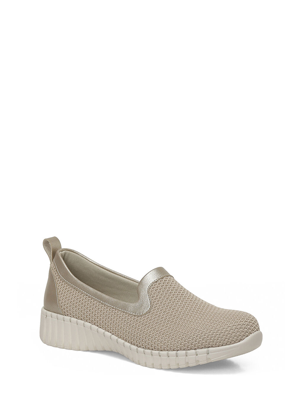 Bej 167183.Z6FX Vizon Kadın Comfort Ayakkabı-1