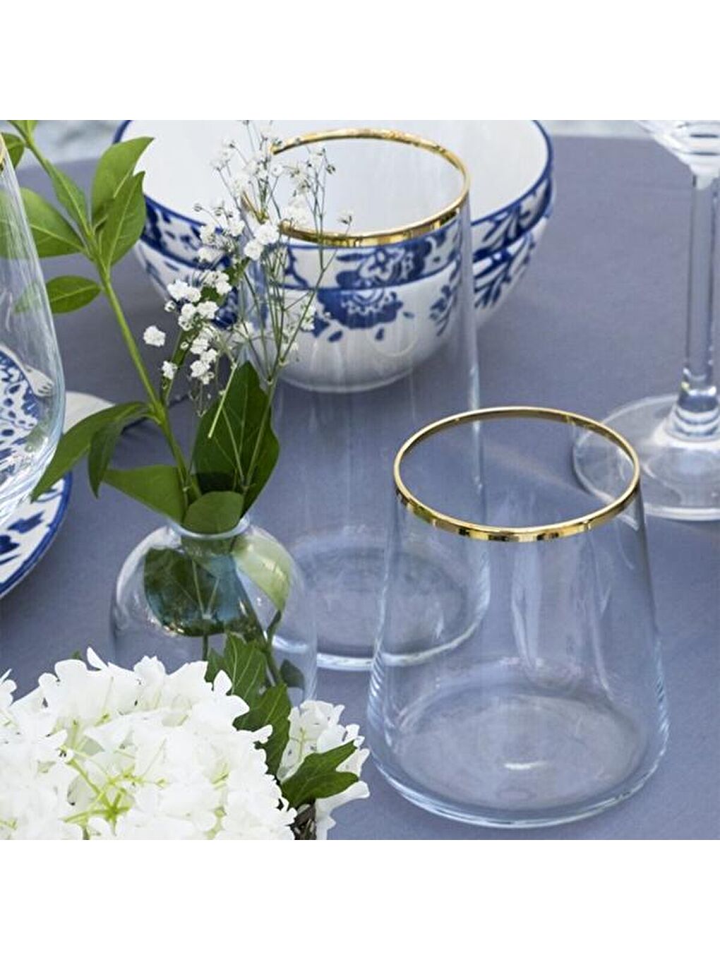 Renksiz Avantgarde Gold 6'lı Bardak - 420 ml-1