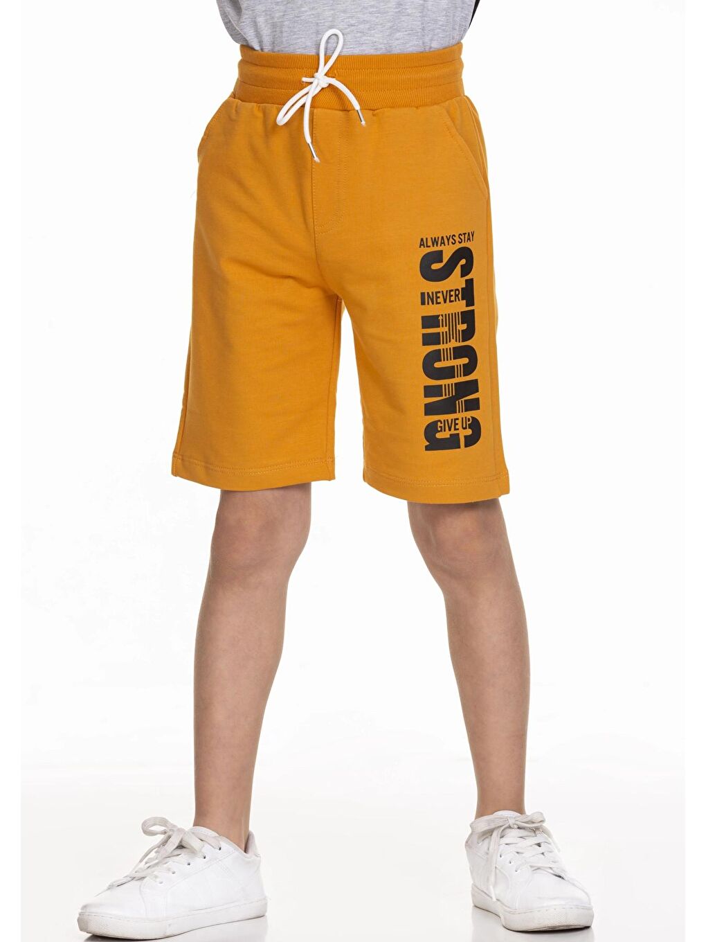 Sarı Strong Baskılı Kapri 63701