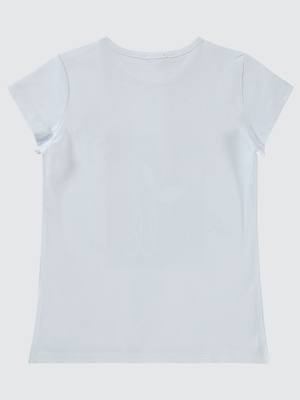 Girls Kız Çocuk Tişört 10-13 Yaş Beyaz-1