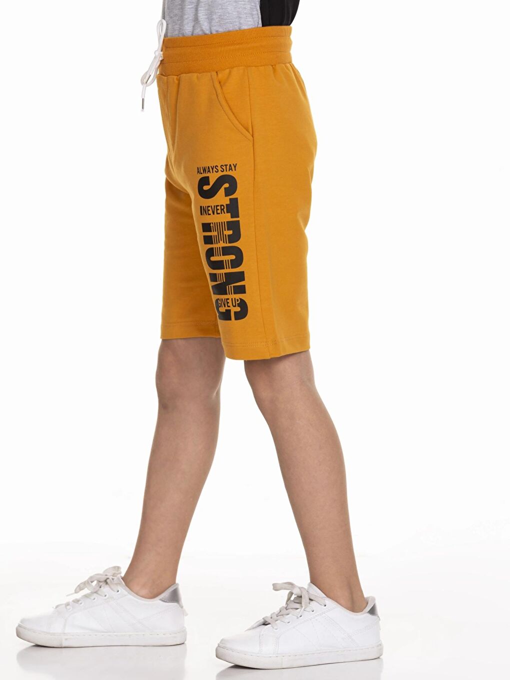 Sarı Strong Baskılı Kapri 63701-1