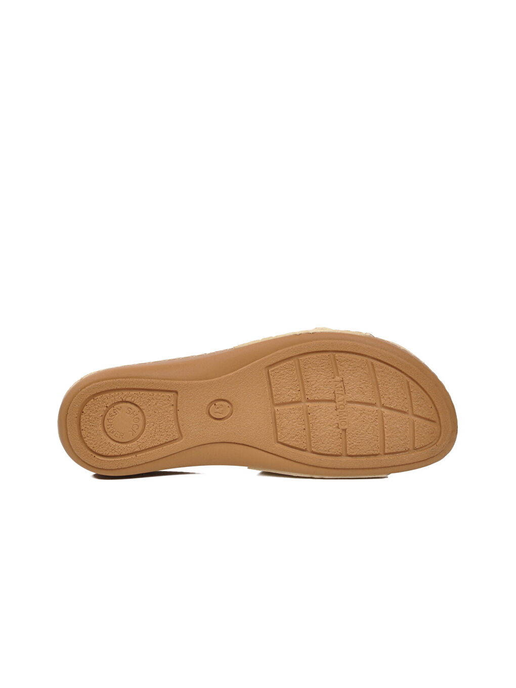 Bej Hafif Anatomik Kadın Terlik 11-113-4