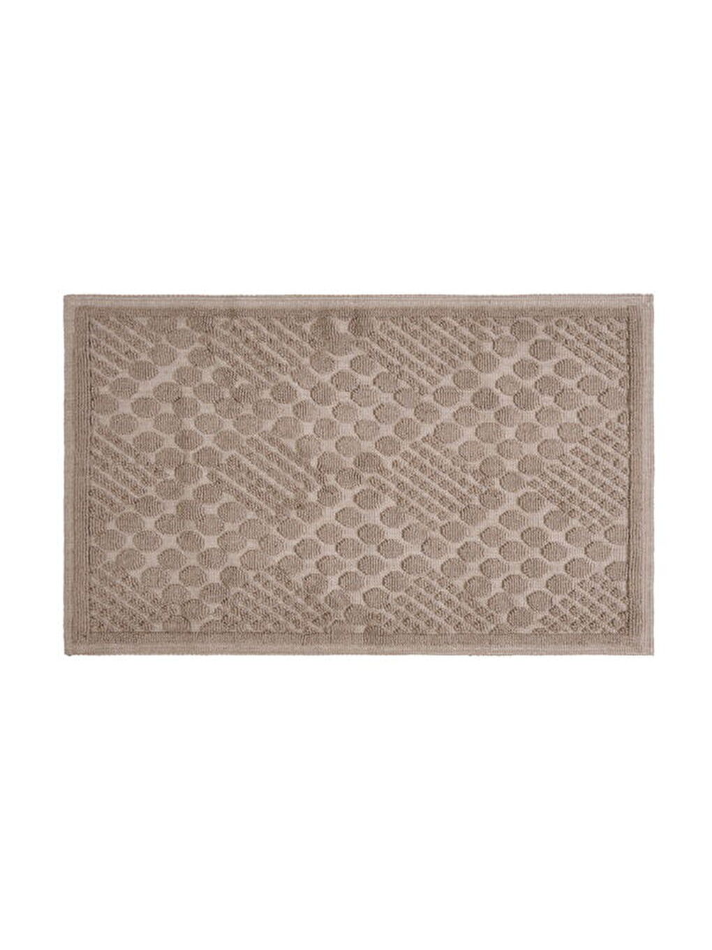 Soft Kağan 2'li Banyo Paspası - Bej - 60x100 cm + 50x60 cm