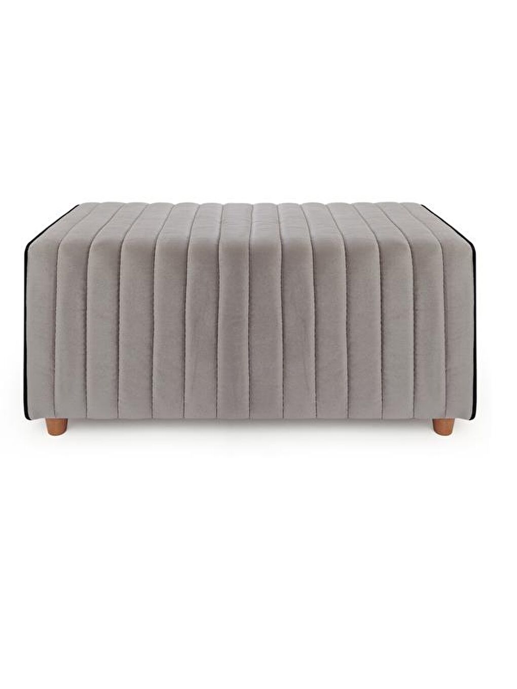 Bej Mabel Puf - Vizon-3