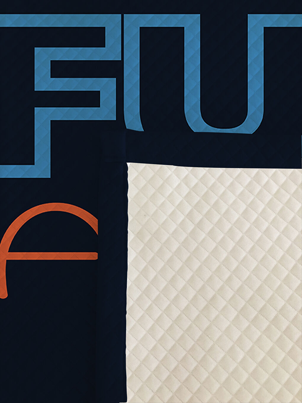 Karışık Astronot Desenli Çocuk Pike Takımı - 160x220 Cm Pike 50x70 Cm Yastık Kılıfı-1