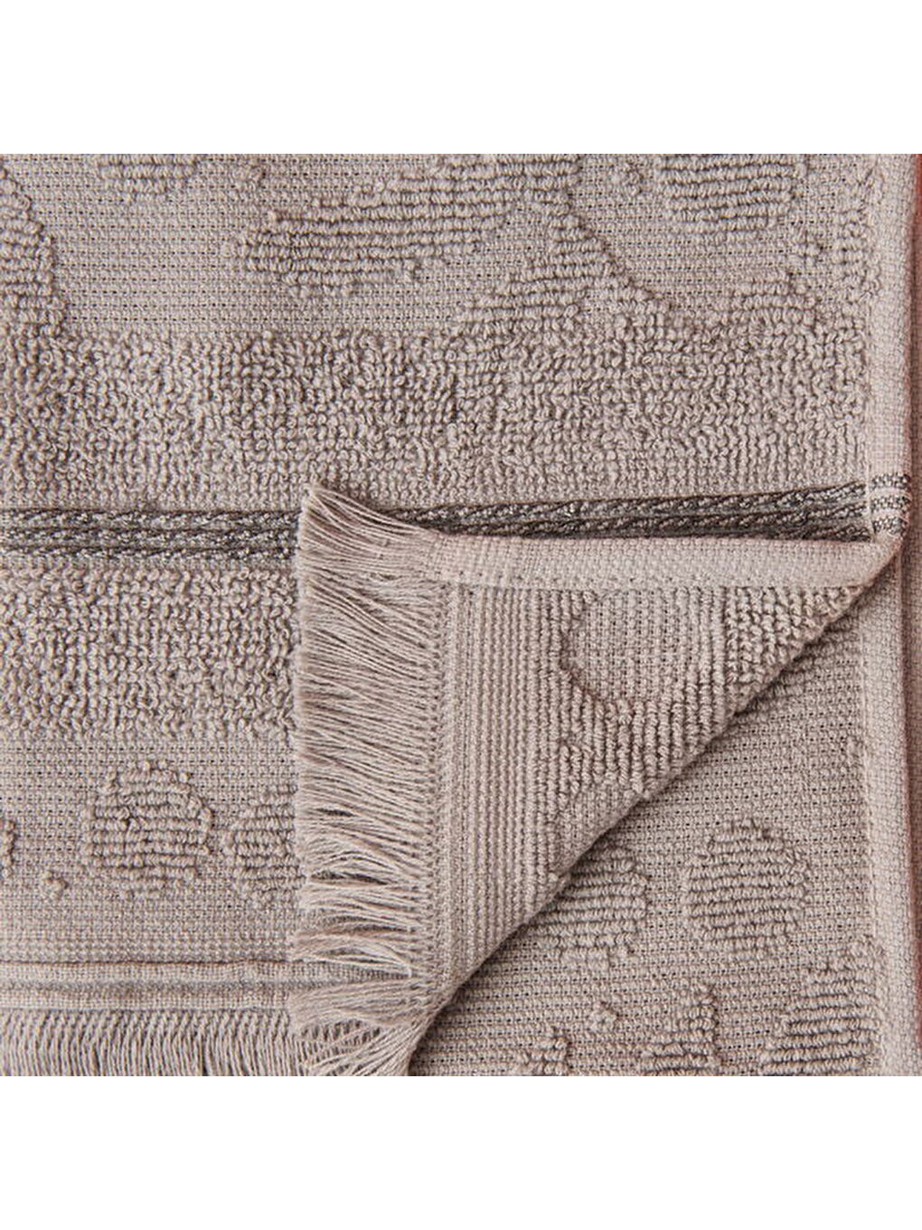 Soft Zeleno El Havlusu - Gri - 30x50 cm-1