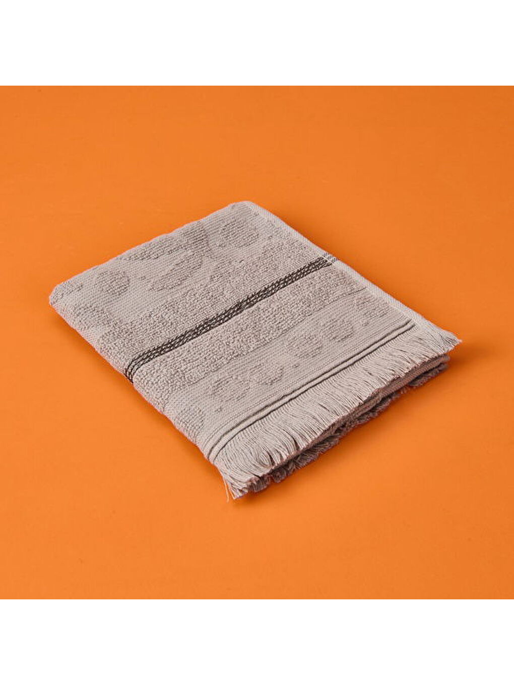 Soft Zeleno El Havlusu - Gri - 30x50 cm-2