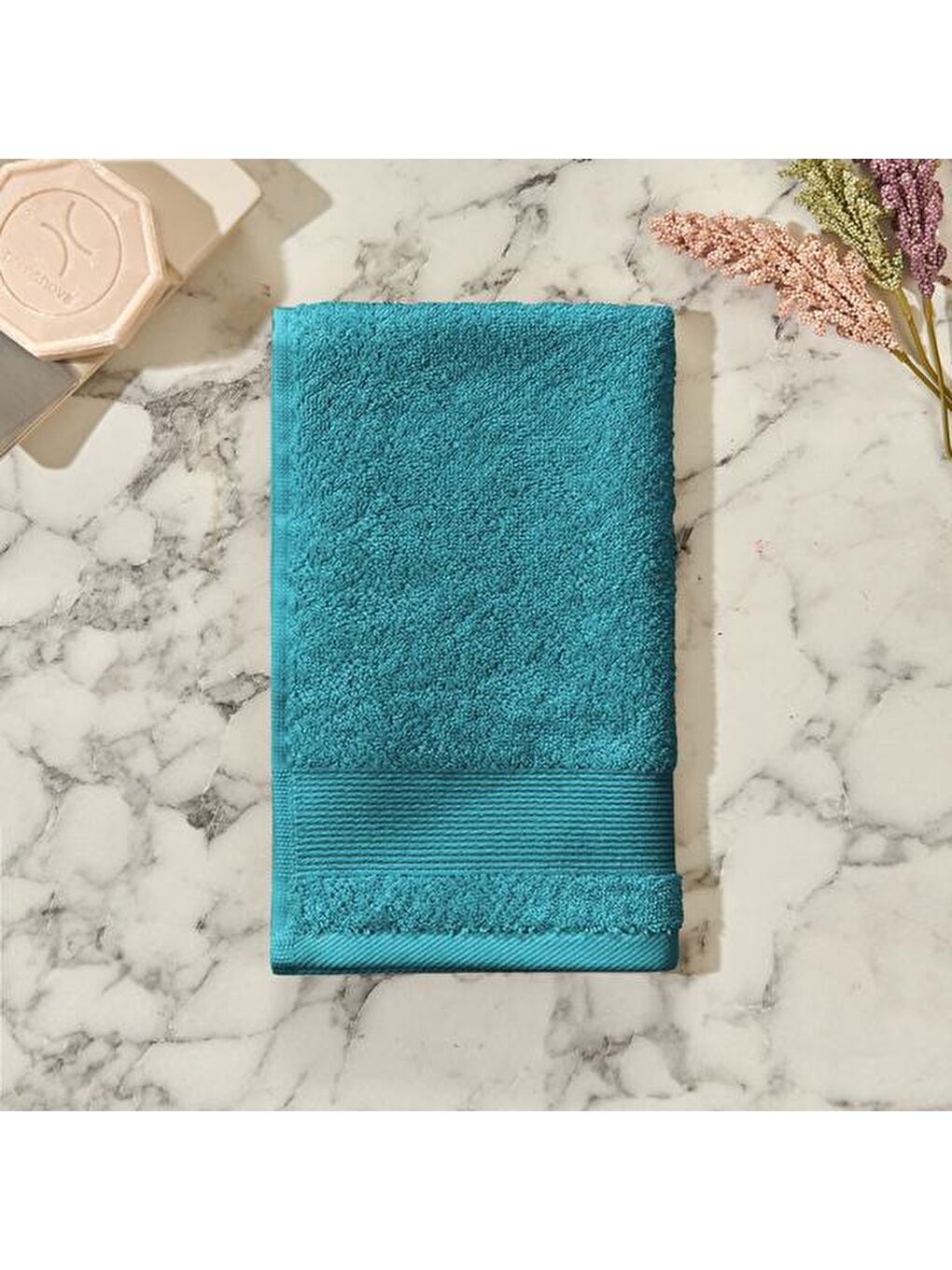 El Havlusu - Turkuaz - 30x50 cm-2