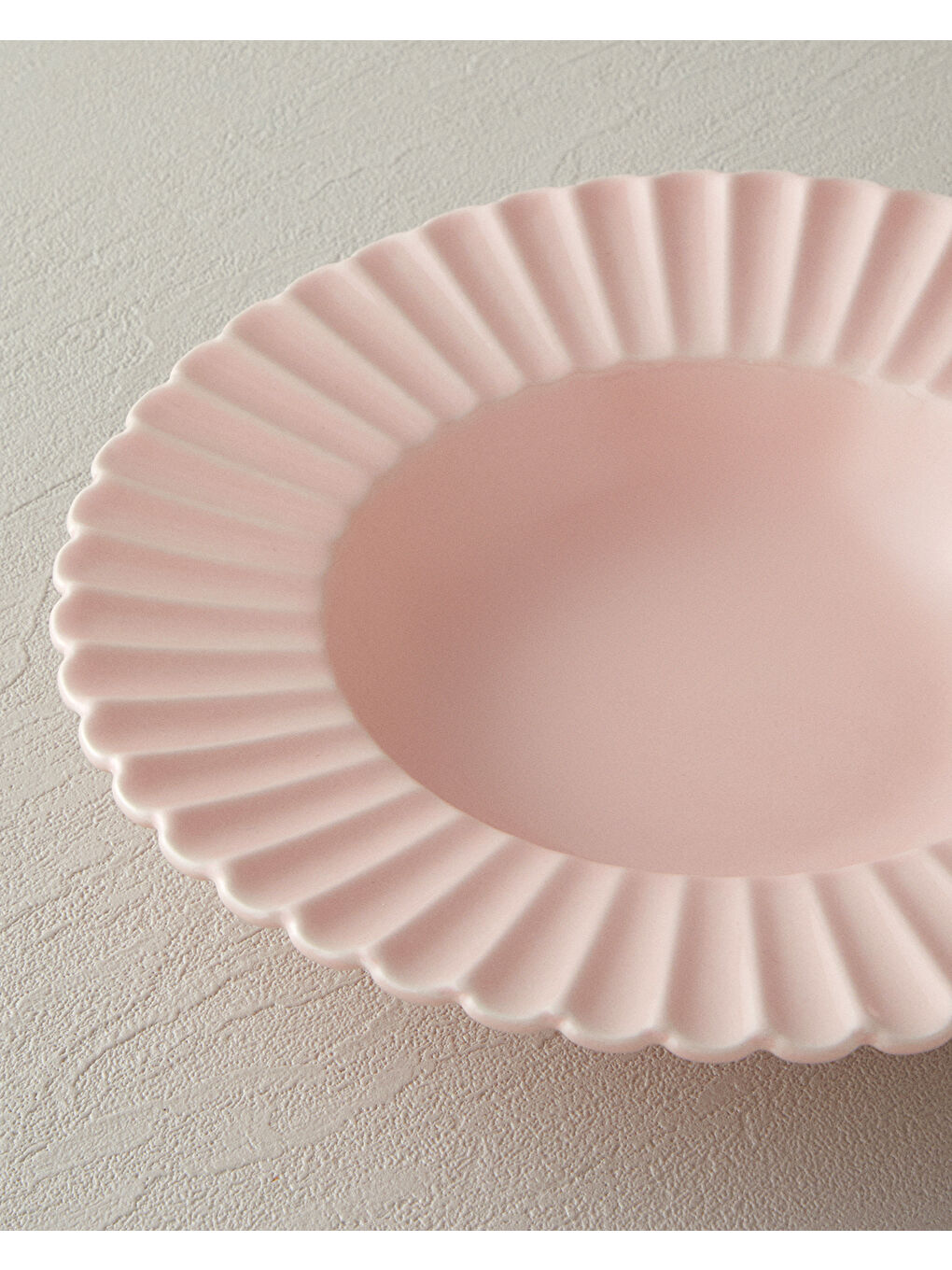 Pembe Fiore New Bone China Çukur Tabak Pudra-2