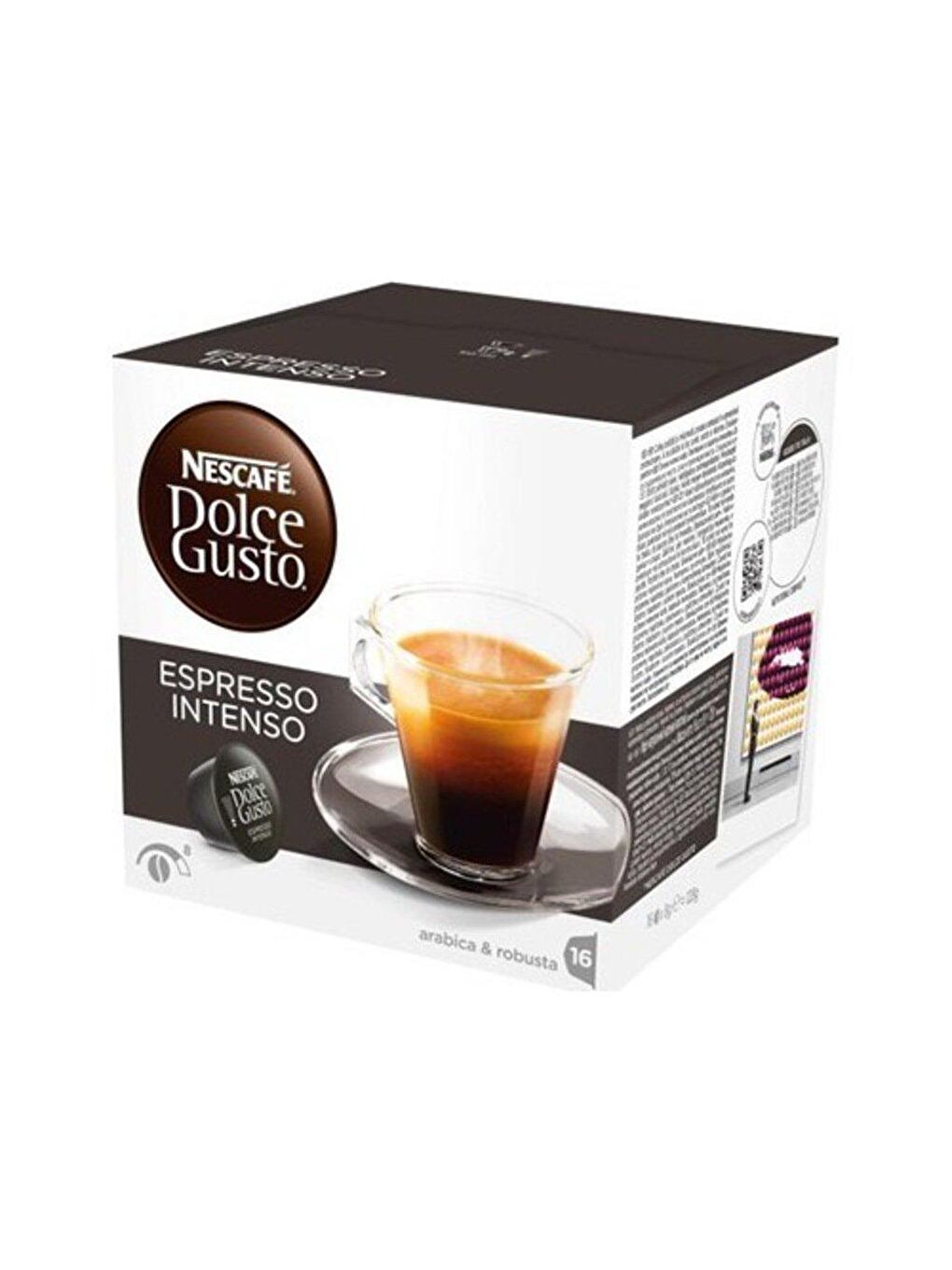 Nescafe Renksiz Dolce Gusto Coffee Espresso Intenso 16 Kapsül