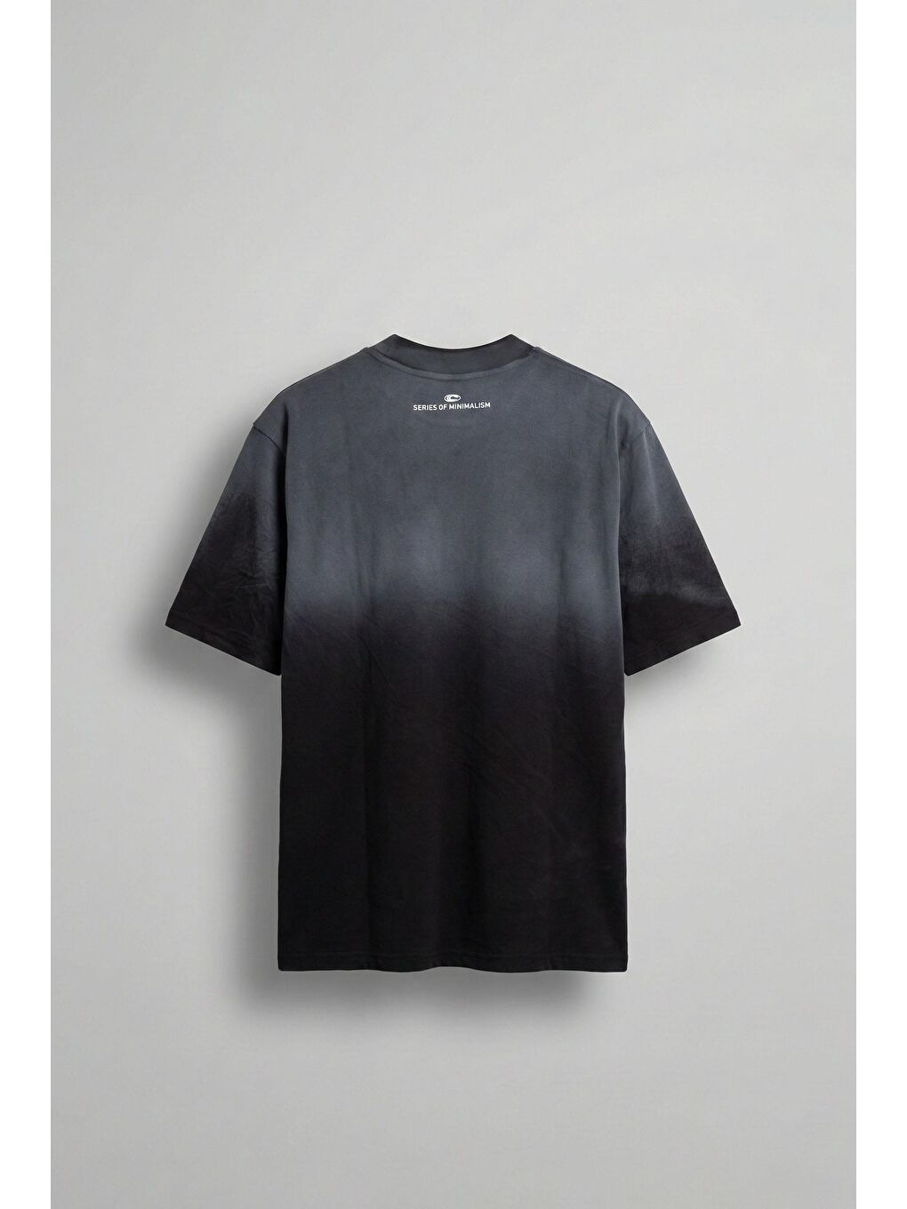 Erkek Oversize Yıkamalı Premium T-Shirt Siyah-1