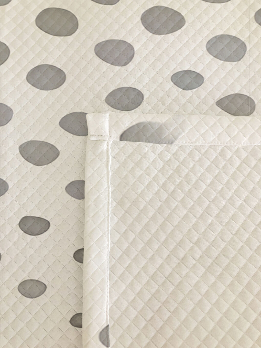 Karışık Teddy Bear Desenli Çocuk Pike Takımı - 160x220 Cm Pike 50x70 Cm Yastık Kılıfı-1