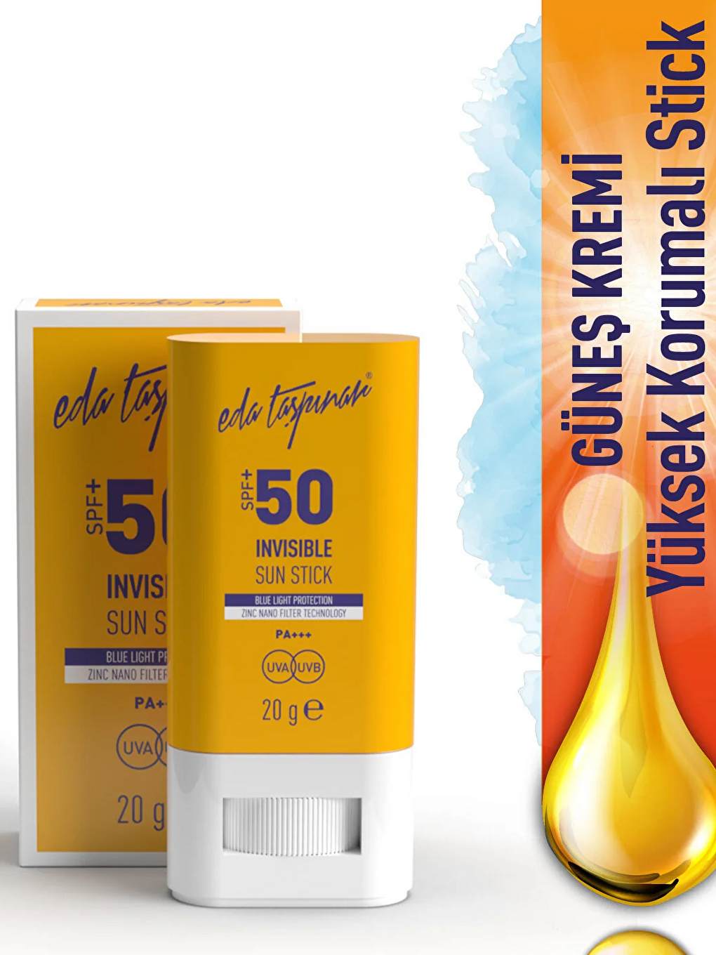 SPF 50+ Invisible Güneş Korucu Face Stick (EGY0032)