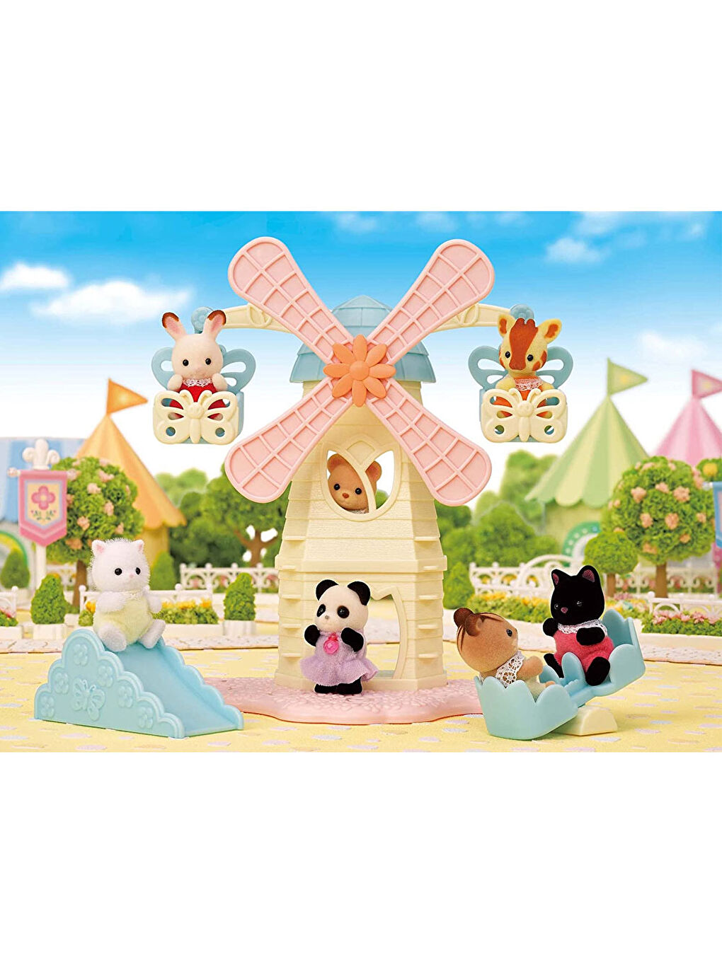 Sylvanian Families Bebek Yel Değirmeni Parkı 5526 - 3