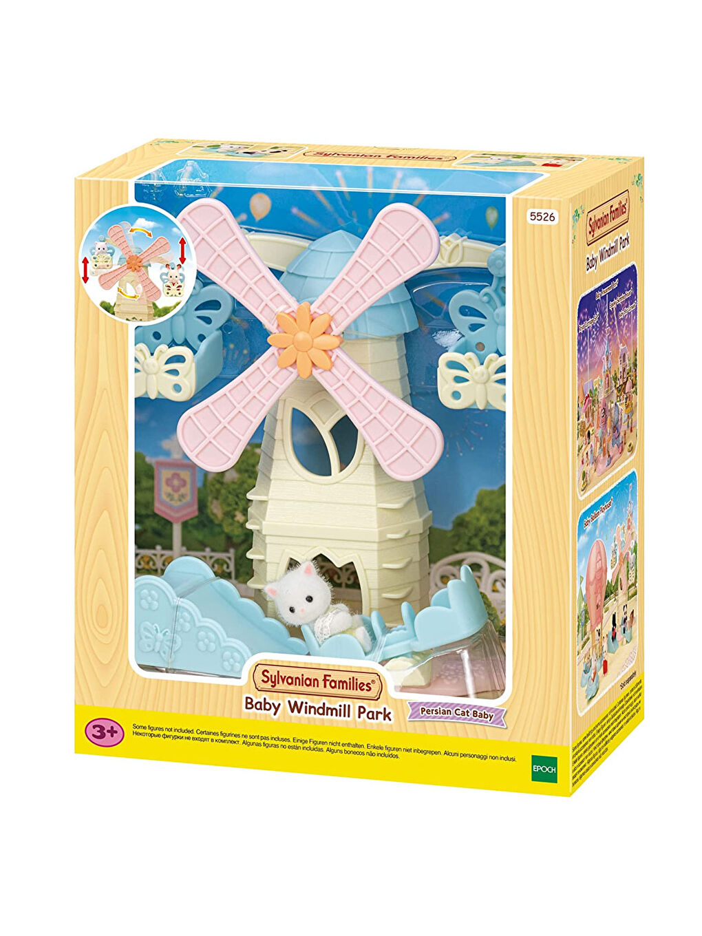 Sylvanian Families Bebek Yel Değirmeni Parkı 5526 - 4