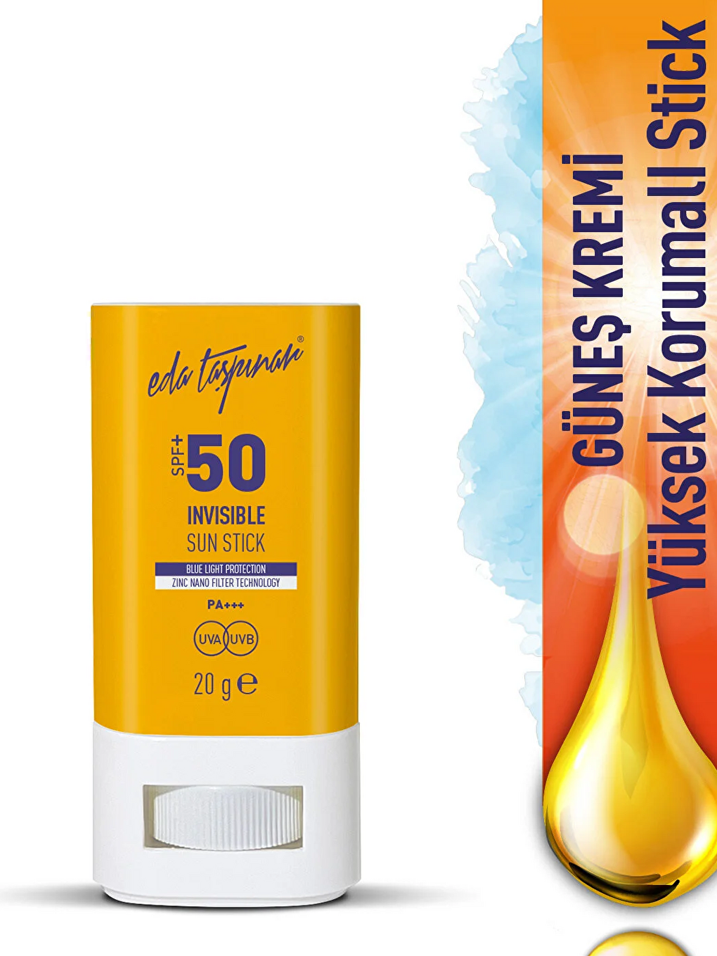 SPF 50+ Invisible Güneş Korucu Face Stick (EGY0032)-1