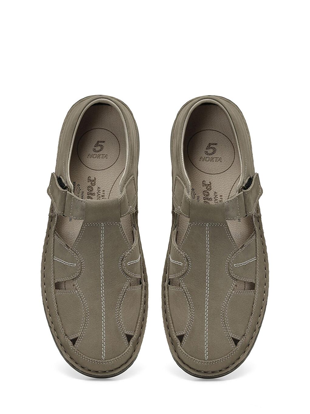 Bej 107408N.M 4FX Kum Erkek Rahat Ayakkabı-3