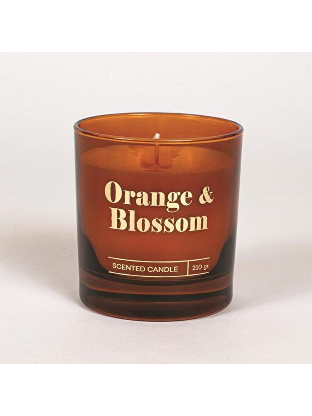 Orange Blossom Kokulu Mum - Turuncu - 200 gr
