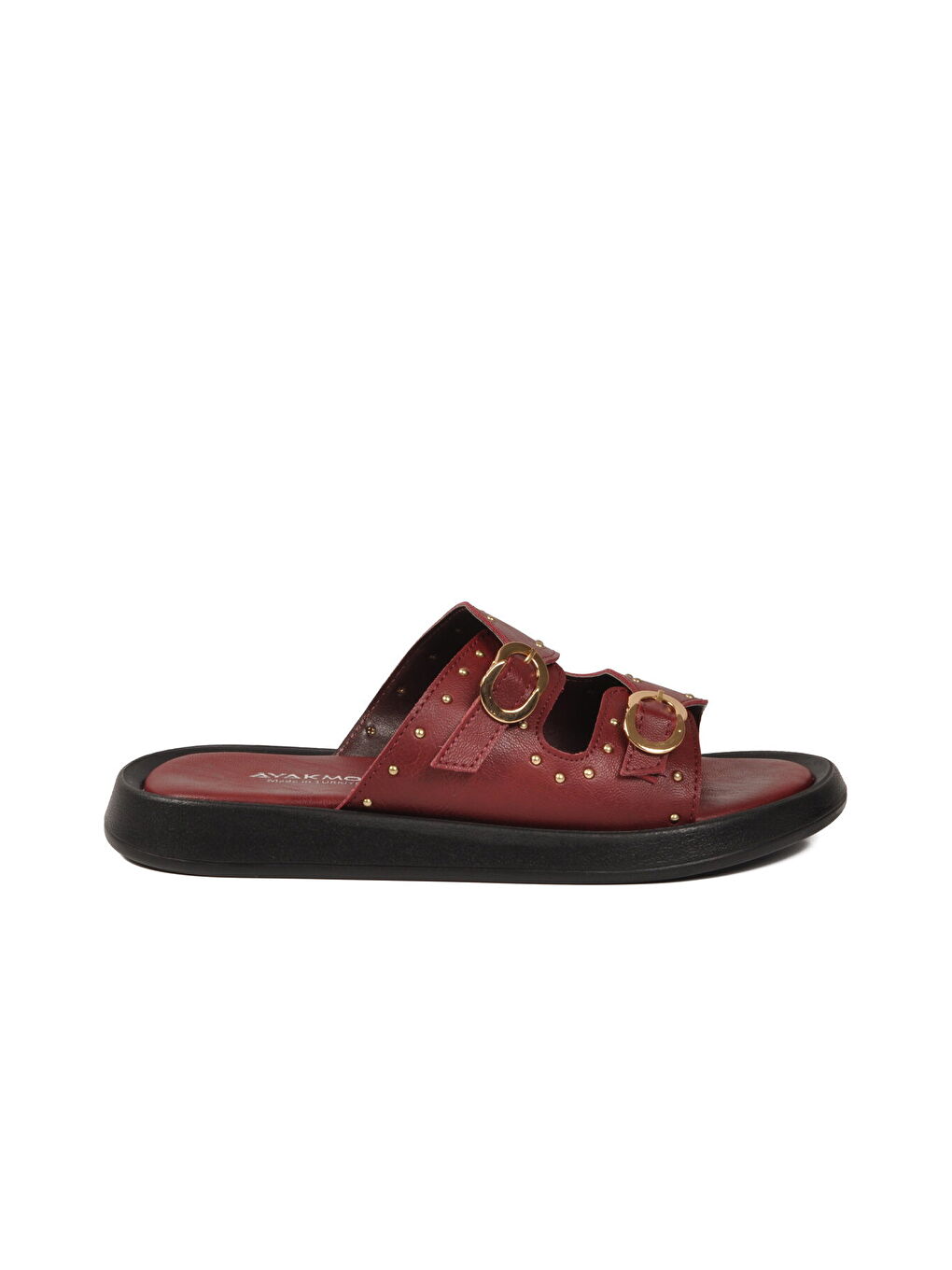 Bordo Kadın Yumuşak Tabanlı Hafif Terlik 513088 Z-1