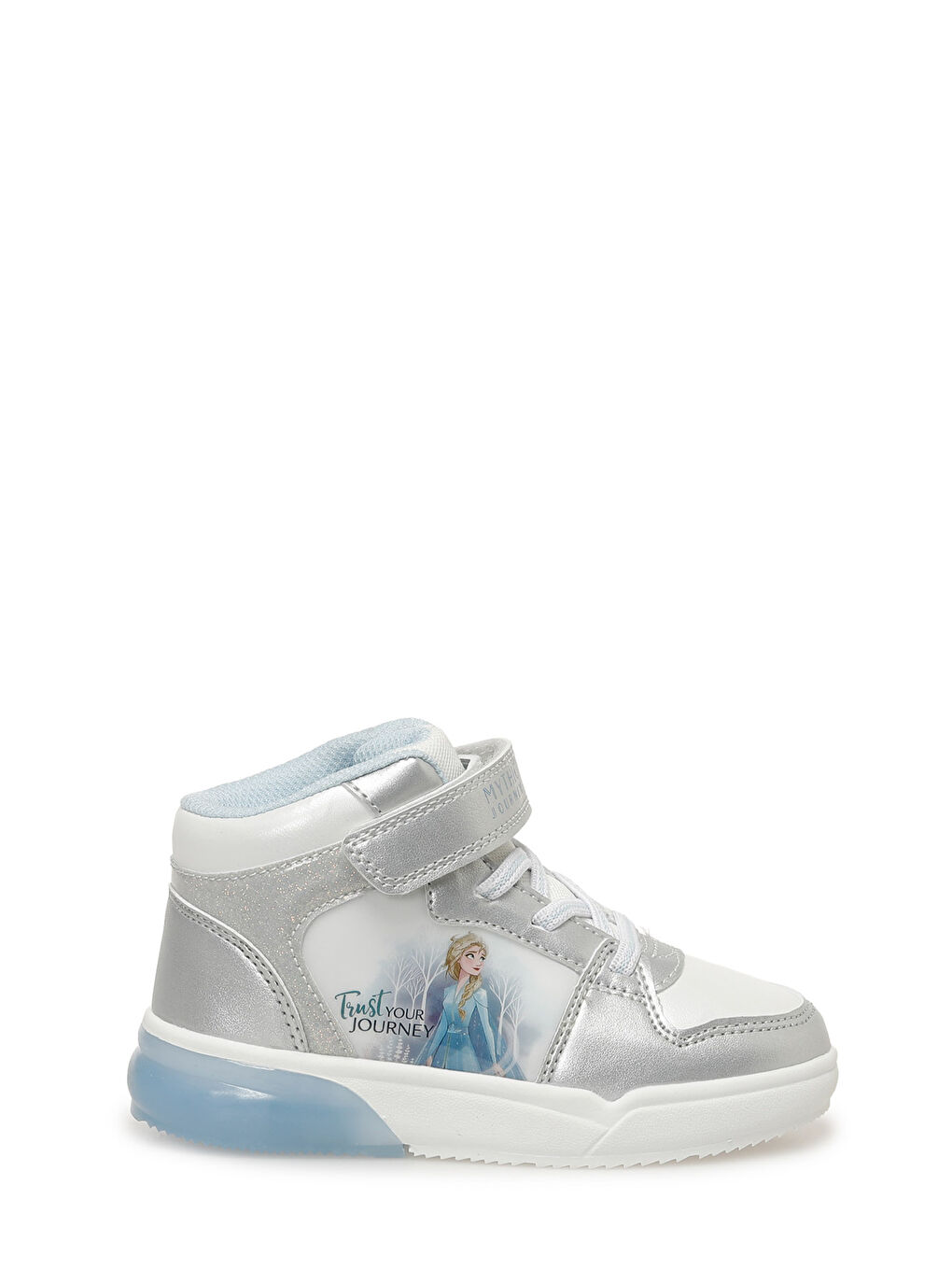 Gri ARENDELLE-INT 5PR Gümüş Kız Çocuk High Sneaker