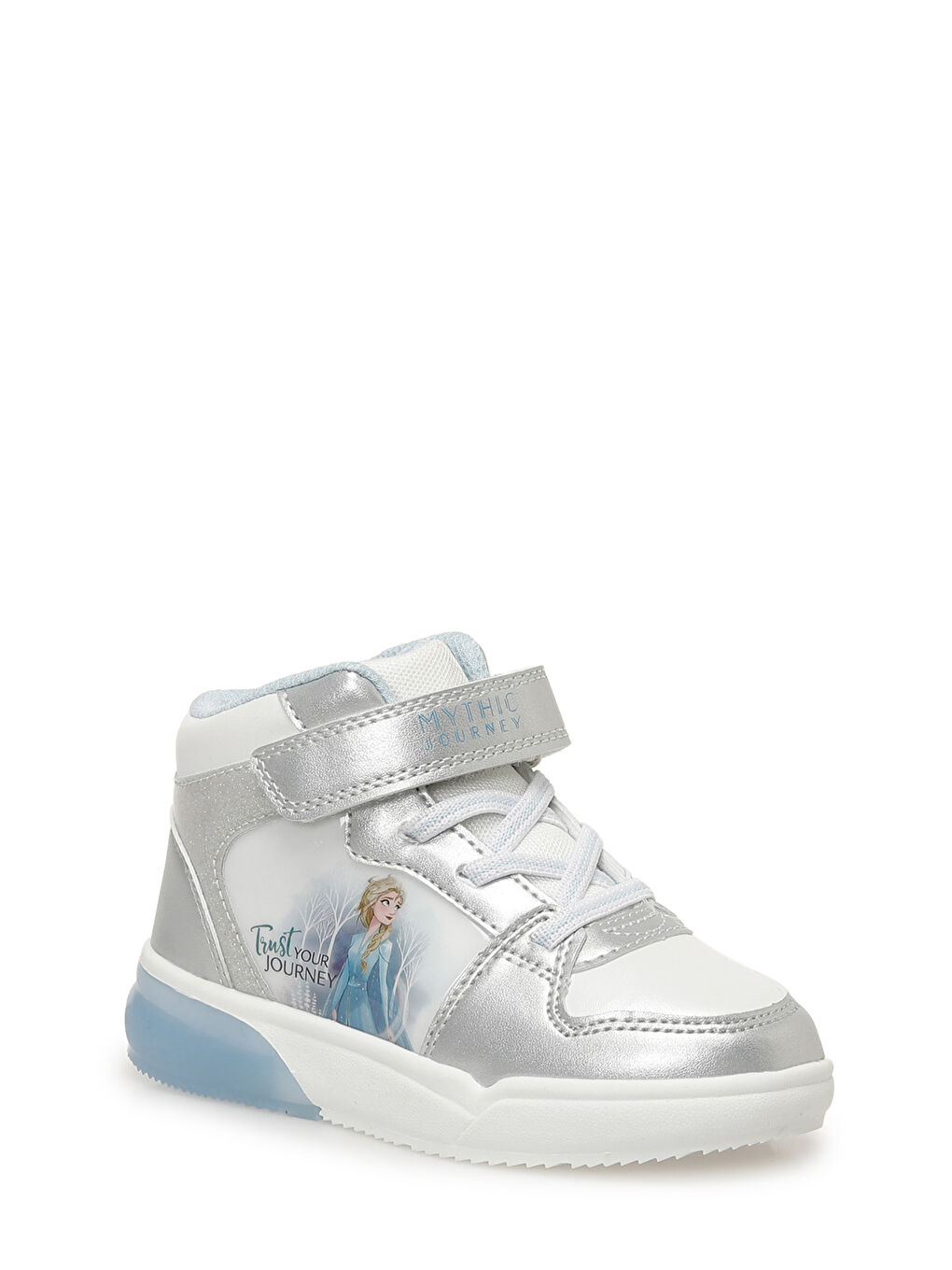 Gri ARENDELLE-INT 5PR Gümüş Kız Çocuk High Sneaker-1