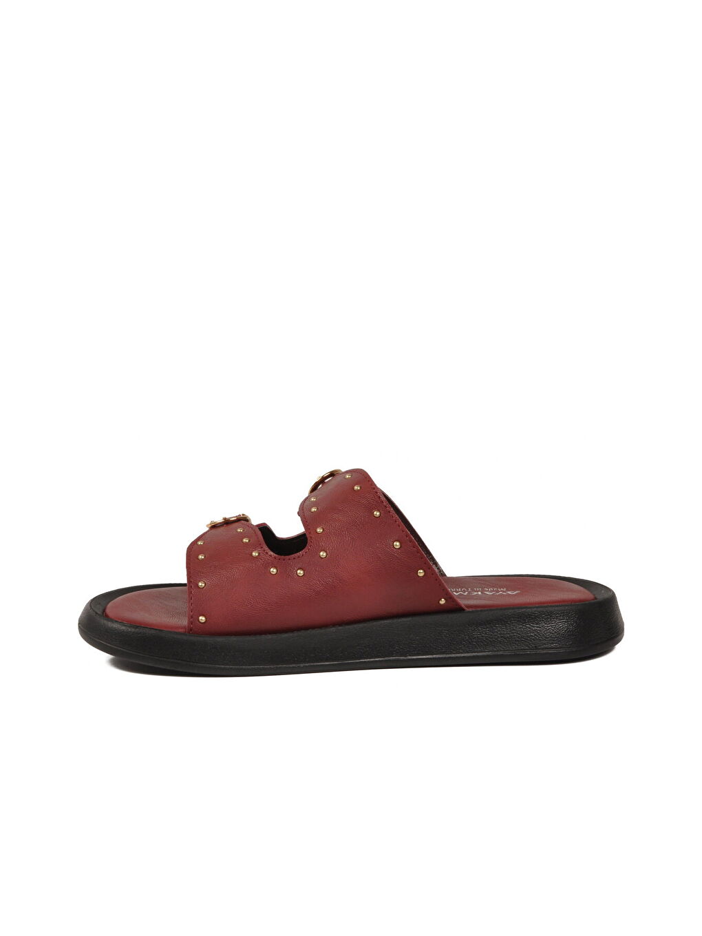Bordo Kadın Yumuşak Tabanlı Hafif Terlik 513088 Z-3