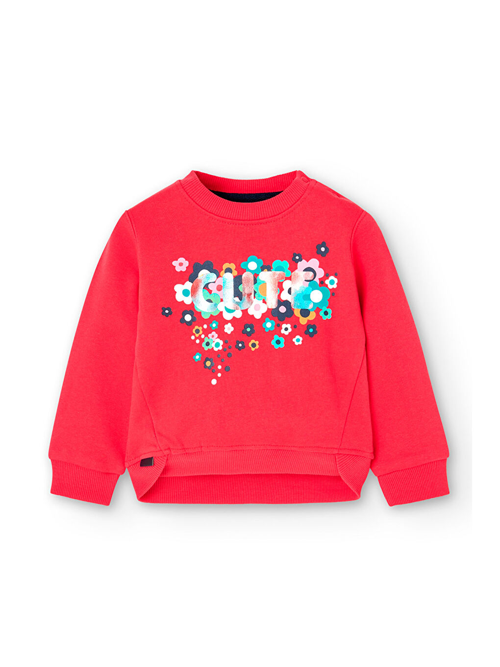 Boboli Kız Çocuk Sweatshirt Kırmızı