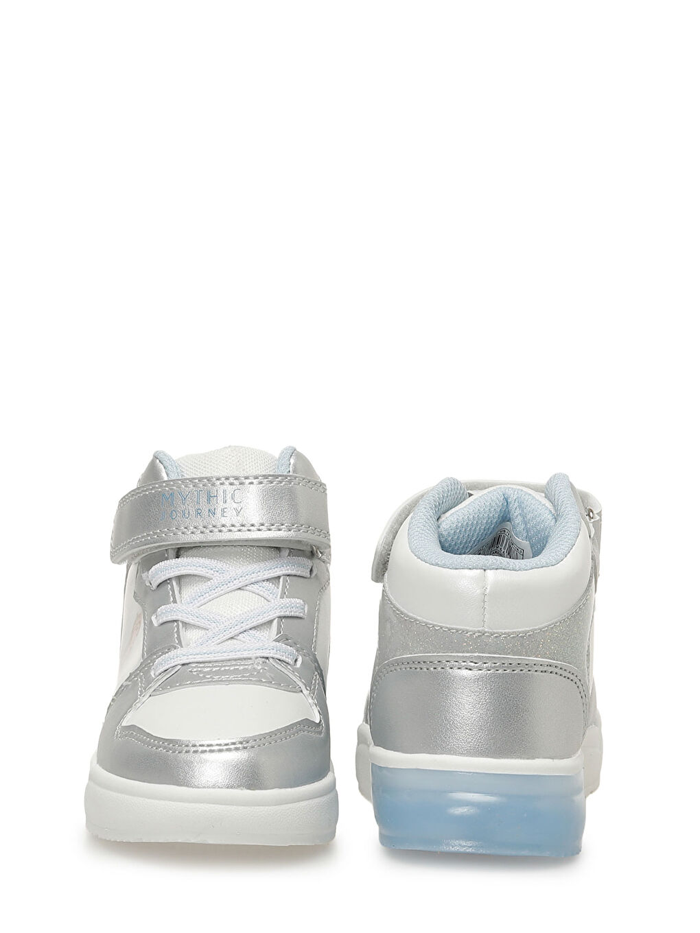 Gri ARENDELLE-INT 5PR Gümüş Kız Çocuk High Sneaker-4