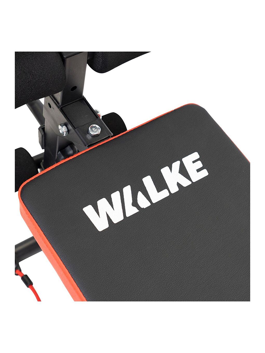 Siyah Bench Fitness Ağırlık Sehpası - Katlanabilir Mekik Aleti ve Boks Topu - Tüm Vücut Egzersiz Ale-2