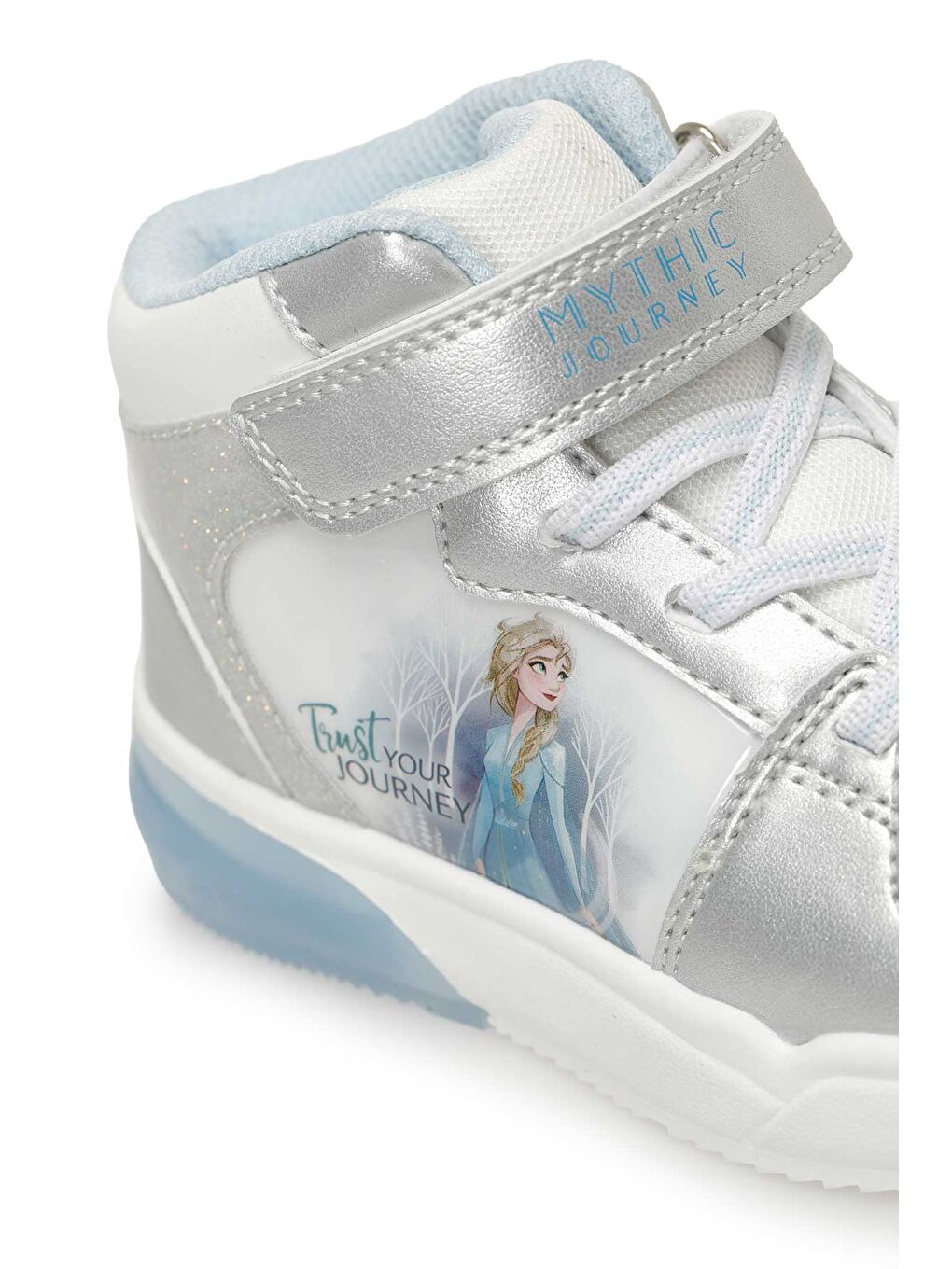 Gri ARENDELLE-INT 5PR Gümüş Kız Çocuk High Sneaker-6