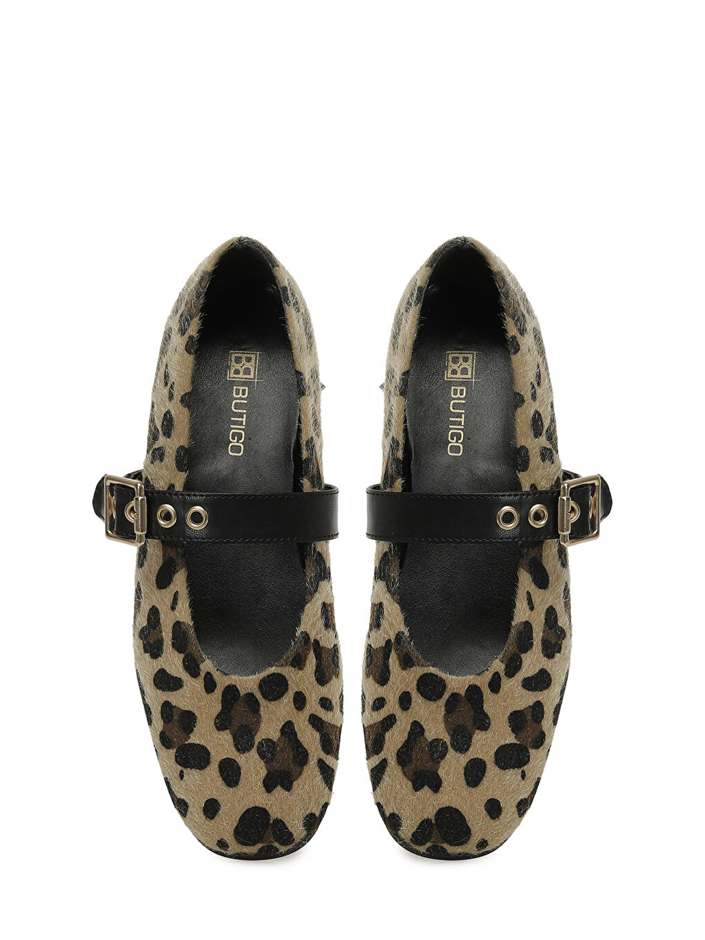 Kahverengi 25K-2009 5PR Taba Kadın Babet-3