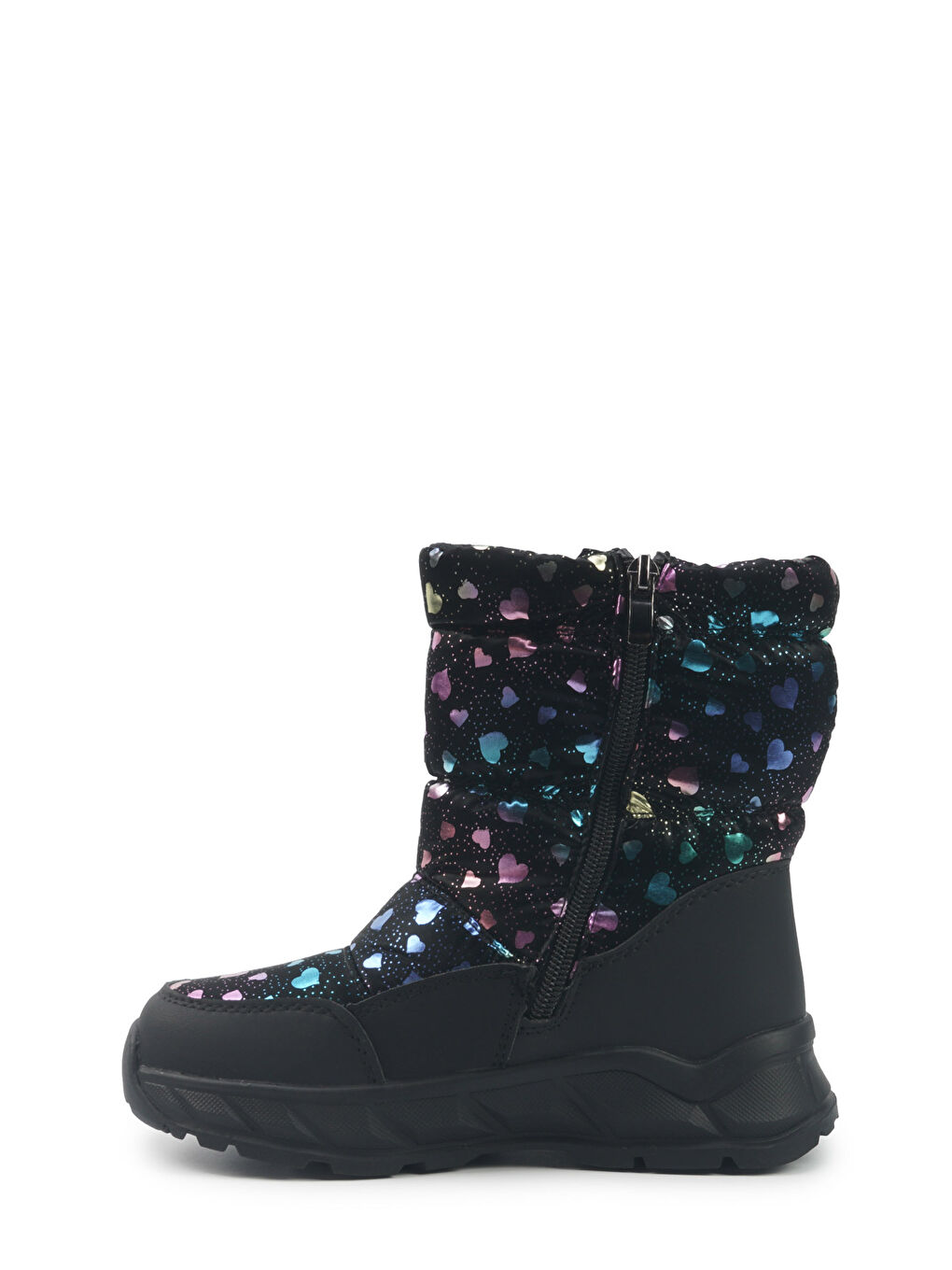 NABAT.F5PR Siyah Kız Çocuk Çizme-2