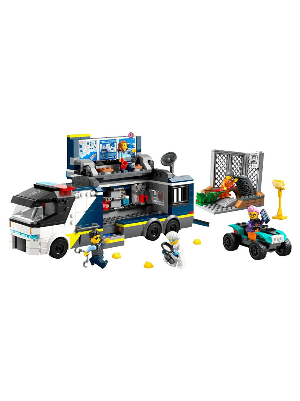 Lego Renksiz City Polis Mobil Suç Laboratuvarı Kamyonu 60418 - 1