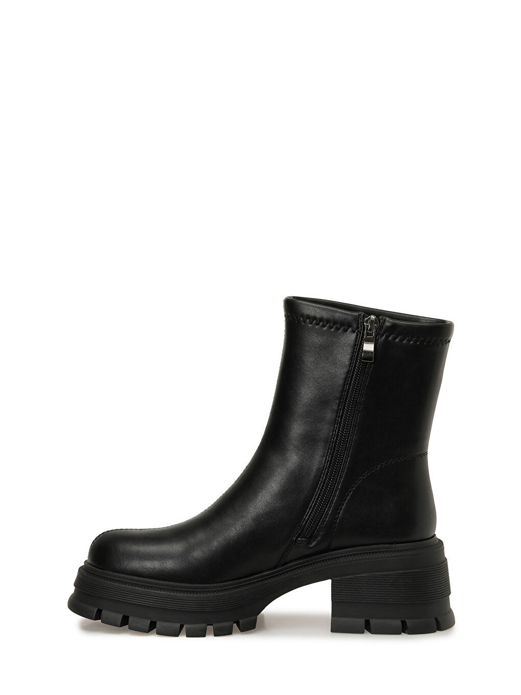 25K-8145 5PR Siyah Kadın Topuklu Bot-2