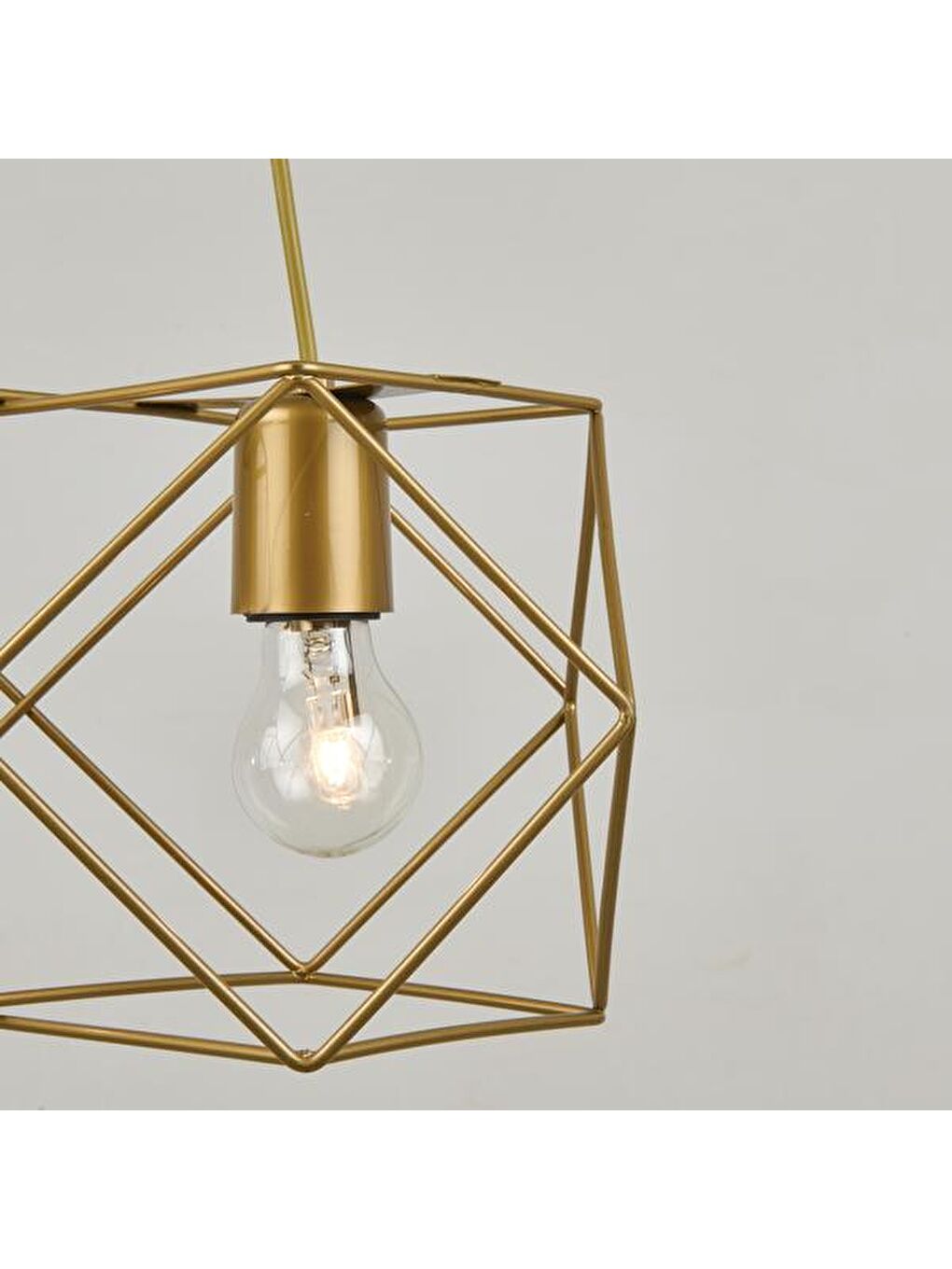 Karışık Zambak 2'li Sıralı Avize - Eskitme - 75x50x50 cm-2