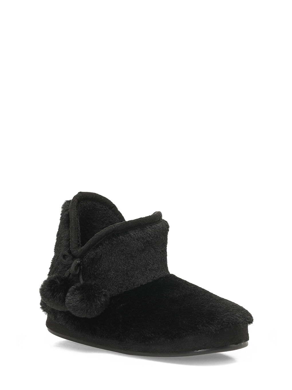 609095.Z5PR Siyah Kadın Panduf-1